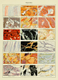 其中包括图片：Marble Types Poster Art, Rock Geology Print, Marble Variations Chart, Vintage Style Educational Scientific Illustration Art, AM60