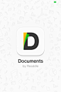 Documents手机APP启动页UI设计