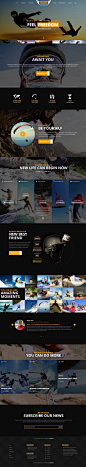 dark, yellow, concept, layout Published by pixeling: 