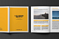 企业商务画册/目录样机 8.5×11 Brochure / Catalogue Mock-up  