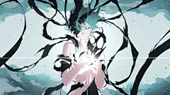 光影动感场景 动漫插画手绘 SOLANI