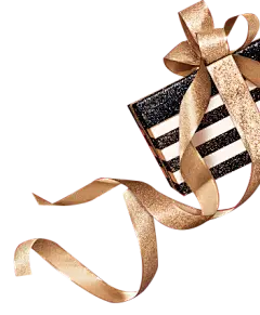 png免扣素材彩带礼盒气球装饰@艺鱼视觉