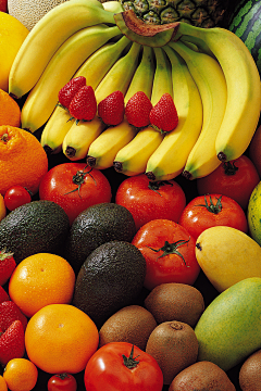 思堂采集到水果及食物原图