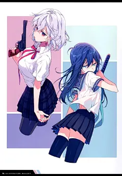 【画集收录】れい亜！这些图不在夏天当屏保舔真的是太可惜了！越后面越好看噢