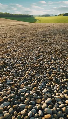 野外骑行道路沙砾道路石子路图片摄影图