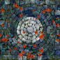 Blue stone pavement generator, Stanislav Mikhailov : This is a practice piece I made during the 4-th DETE substance fundamentals tutorial. This work is all about coloring and generative stuff - I can plug in an image that contains stones laying scheme and