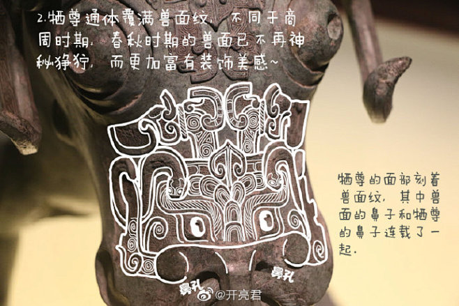 置顶 牺尊，春秋晚期晋国青铜盛酒器。19...