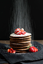 Chocolate Protein Pancakes