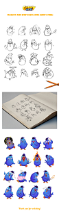 Emoticon Mascot game Gunny Mobi : The project for my company 