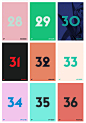 #实用素材# 分享一组72套唯美设计配色方案 Tobias van Schneider 不要错过哈，含数值，无码，转需，不谢！ ​​​​#设计秀# ​​​​