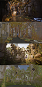 Paragon shaders, Anton Migulko : Some samples of "Procedural" materials I made for Paragon Monolith.  Idea was to speed up meshing and overall process by giving to artists almost no needs to do actual texture work. So env artist was providing Lo