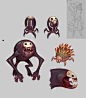 Hob Monsters, Kyle Cornelius : A bunch of monsters created while working on Hob, at Runic Games