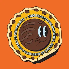 Behance 上的 Ben e Jerrys - Half Baked