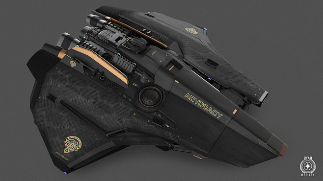 STAR CITIZEN - MERCURY STAR RUNNER BY CRUSADER INDUSTRIES Mini Game Skin for the UEE Advocacy_09 ...