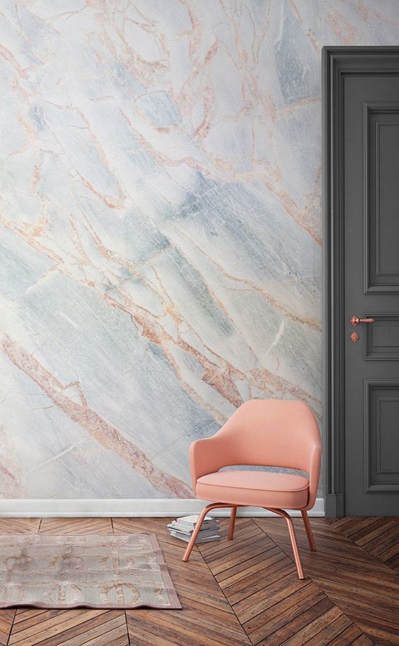 Marble on the walls!...