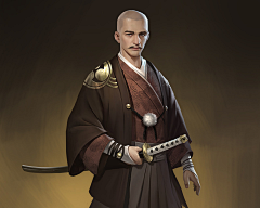 墨錦傾城染青衣采集到武士