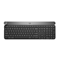 罗技( Logitech) Craft无线键盘-深灰 智能控制旋钮 蓝牙优联双模连接 多设备连接切换 旗舰键盘