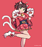 cgwell来一点清新的像素风85 作者:Katten 帖子ID:45731