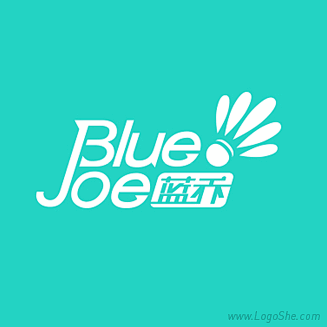 BlueJoe蓝乔羽毛球俱乐部Logo设...