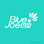 BlueJoe蓝乔羽毛球俱乐部Logo设计