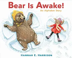 美國童書畫家Hannah Harrison字母主题 繪本Bear Is Awake!-淘宝网