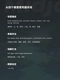 AI落地｜快速绘制三种风格的清明节海报 - 小红书