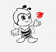 简单的小蜜蜂 创意素材