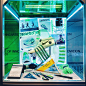 NIKE FAST PACK INSTALLATIONS : "Fast Pack" conceptual retail installation for Nike House of Innovation Shanghai.
