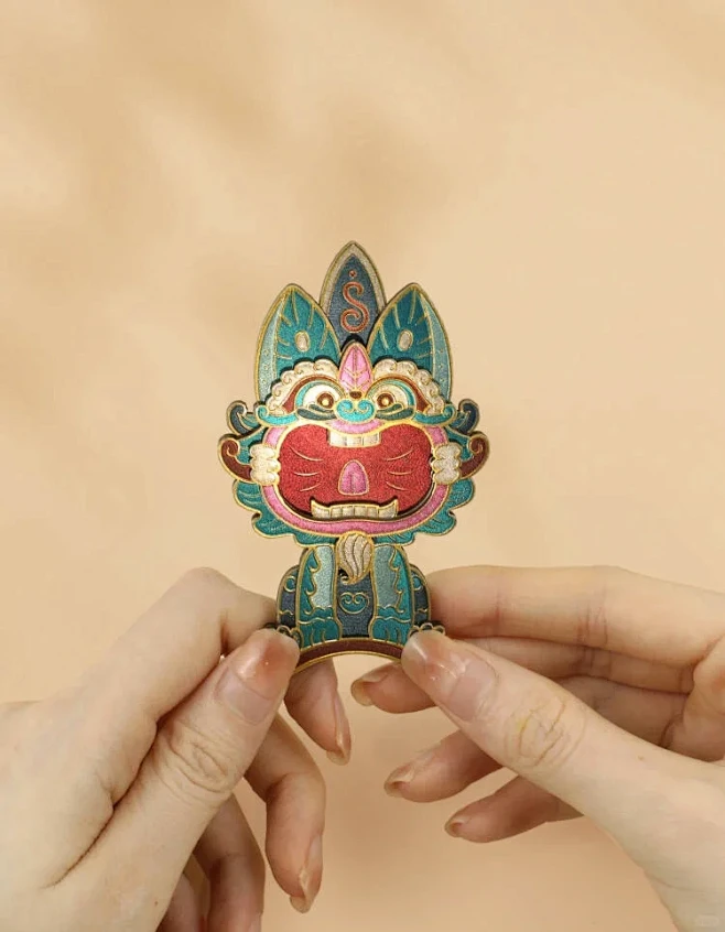 云南文创｜瓦猫木质铝箔冰箱贴 - 小红书