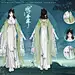一梦江湖&amp;忆仙姿系列时装&amp;妙手春霖

以传说中掌管人间百草的药神为灵感，取色于溪涧丰茂的百草，落墨于衣衫上。点缀白果、槐花、灯心草等草药图样，一起感受药香袭人、妙手仁心！