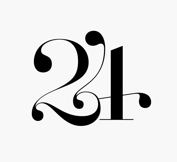 优雅线条字体设计7字体设计设计帝国