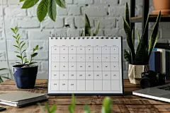 创意台历样机图片摄影图