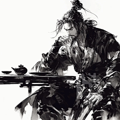 LheI嘉采集到【AI】国风武侠-男