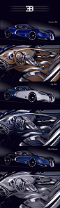 BUGATTI   GANGLOFF   CONCEPT CAR , INVISIUM : " In times of commercial trash and plastic it is hard to see something that has a soul and is able to squeeze out a positive mark on the heart. "                                                      