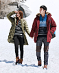 Kim Soo Hyun & miss A's Suzy Bean Pole Outdoor Winter 2013 Lookbook