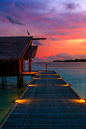 Thailand Ocean Sunset: