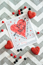 Valentine's Day Free Printable #party #stationery