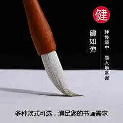 毛笔狼毫羊毫兼毫初学者入门成人小学生国画书法练字专用大中小楷行草篆书曹全碑隶书碑体精品湖笔专业级套装-tmall.com天猫