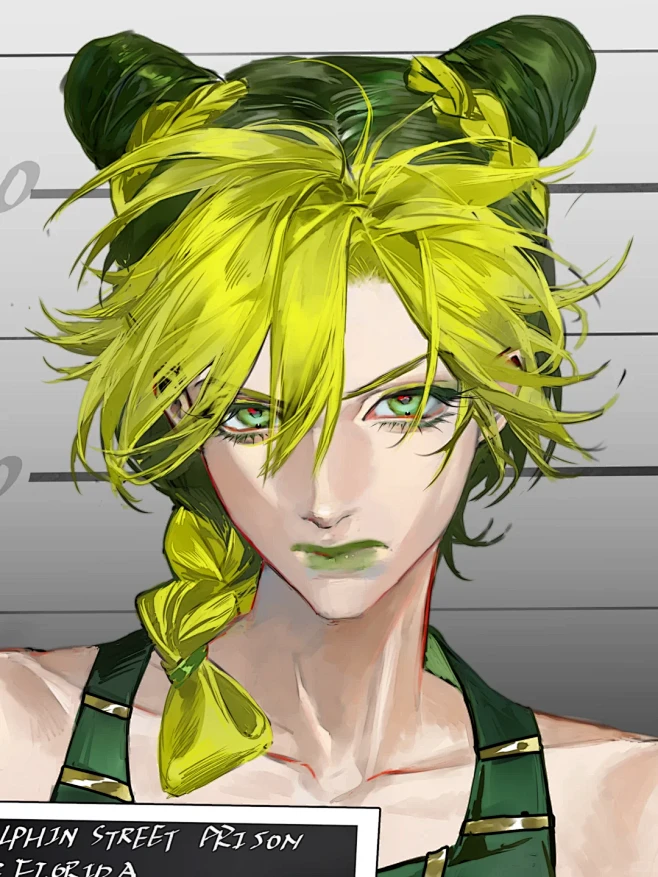 作者：水仙相对论 #JOJO #jojo的奇妙冒险 #jojo的奇妙冒险石之海 #空条徐伦-花瓣网