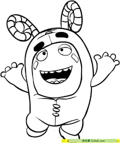 13张《奇宝萌兵》柠檬大头兵有趣的动画片主题涂色图片打包！ | 涂色集，涂色画打印大图 : Oddbods是一个充满活力和多样性的动画团队，每个角色都有其独特的个性和能力。在这群不寻常的角色中，Fuse无疑是最强大的存在。他那鲜亮的红色皮毛不仅是他力量的象征，更是他侵略性的标志。Fuse的力量是如此之大，以至于他经常在不经意间破坏 13张《奇宝萌兵》柠檬大头兵有趣的动画片主题涂色图片打包！