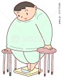 デブ 男性のイラスト素材 - PIXTA