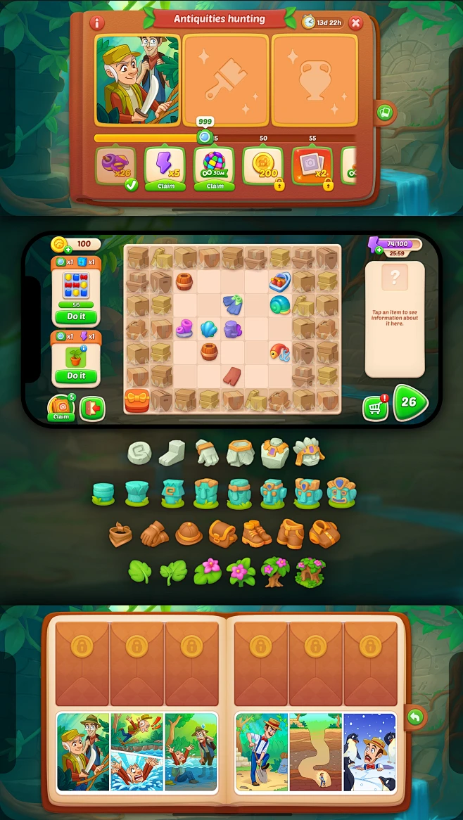Game UI-花瓣网