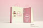 Creamii Candy Identity & Branding : This project was done for "Creamii Candy", an online shop that sells cute gift and novelty items as well as stationery. The client had an existing idea for a mascot to use on their website and I was commis