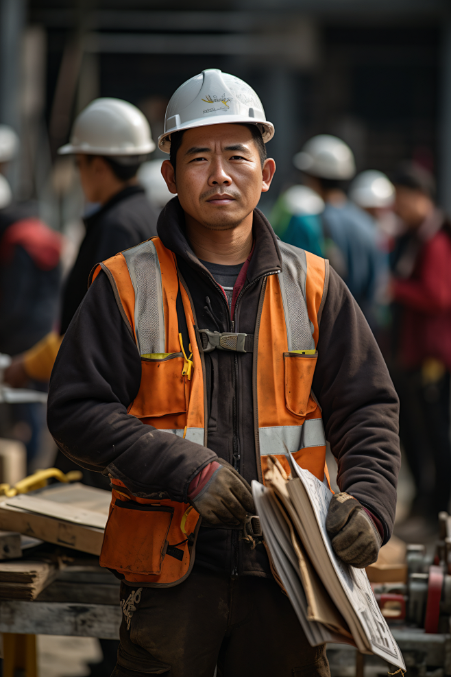 工人施工建设建造摄影图