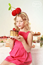 Cherry Cake by Olga Guzhevnikova_随•便