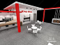 其它带有封闭空间红白两色厨房浴室用品的展厅3D模型【ID:528618407】_知末3d模型网