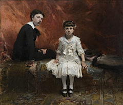 Z的收藏馆采集到约翰·辛格·萨金特Sargent-美-印象派介古典主义