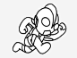 简笔画奔跑的奥特曼图标高清素材 动漫动画 卡通手绘 奔跑的 奥特曼 简笔画 艺术 免抠png 设计图片 免费下载