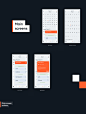 Calendar Mobile App : The concept of the calendar mobile app was created for the Uplabs challenge. As part of the work the main screen was created in several states. Also it includes event screen, event editing and event adding.