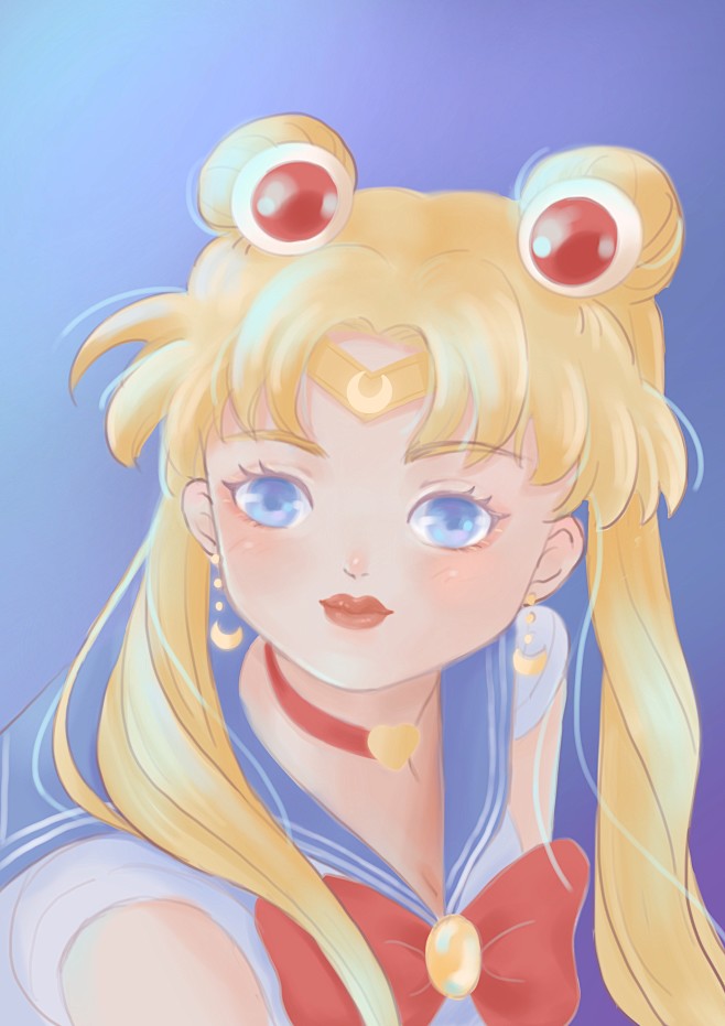 #美少女战士重绘挑战
水冰月